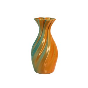 Large 8-Inch Classic Spiral Vase – Minimal Sculptural Home & Wedding Décor
