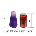 6-inch tall / 3-inch diameter