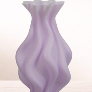 Flame Wedding Centerpiece Vases – 6 Pack – Choose Size & Color – Sculptural Table Decor for Receptions & Events