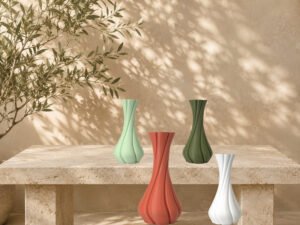 Modern Spiral Vase