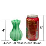 4-inch tall / 2-inch diameter