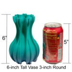 6-inch tall / 3-inch diameter