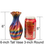 6-inches Tall 3-inches wide