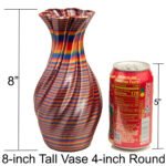 8-inches Tall 4-inches wide