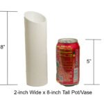 8-inch tall / 4-inch diameter