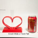 6-inch tall / 3-inch diameter